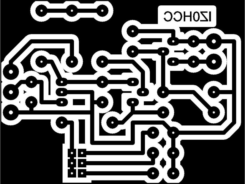 Amplifier Interface With Delay Artwork IZ0HCC