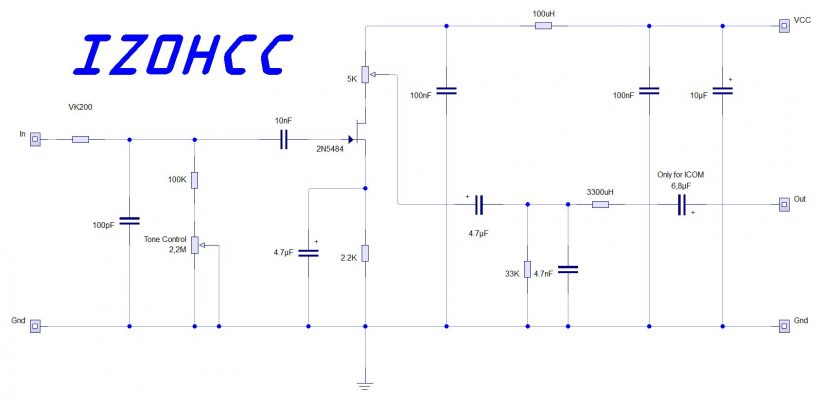 Astatic D104 Silver Eagle Preamplifier IZ0HCC