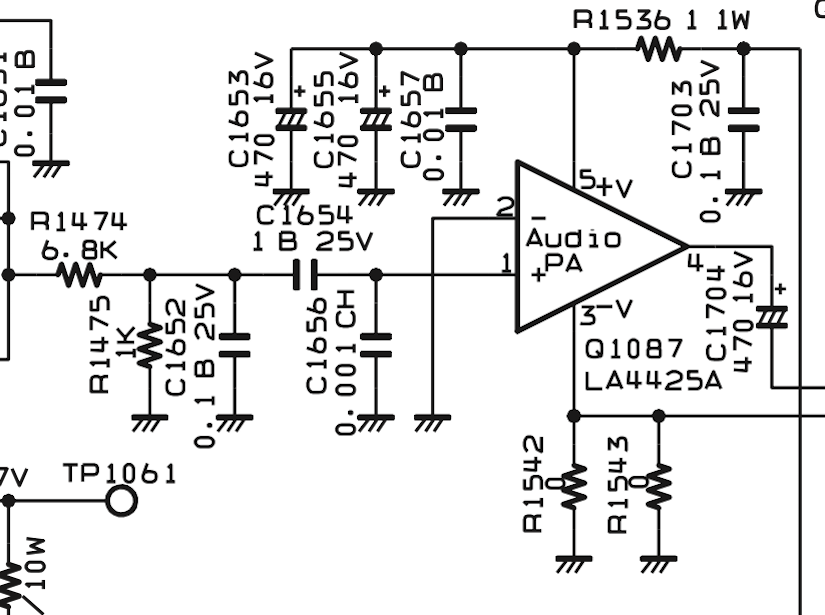 FT1200 Audio Mod Schema Elettrico IZ0HCC