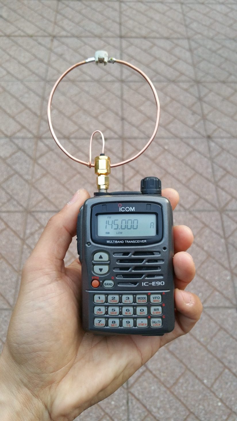 HandHeld VHF Loop IZ0HCC