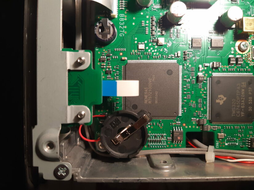 Icom 7300 Clock Battery Mod IZ0HCC