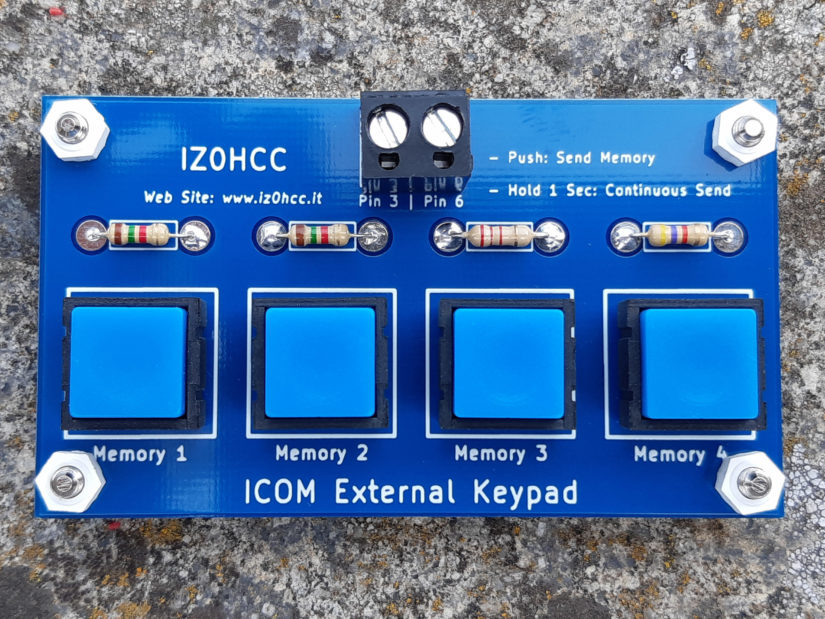 Icom Keypad IZ0HCC