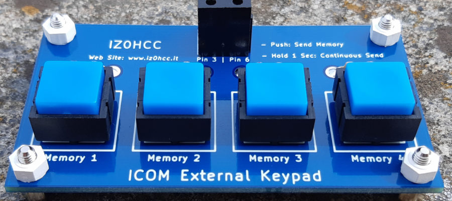 Icom Keypad IZ0HCC