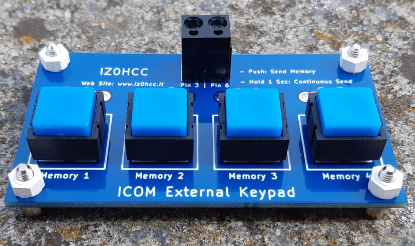 Icom Keypad IZ0HCC