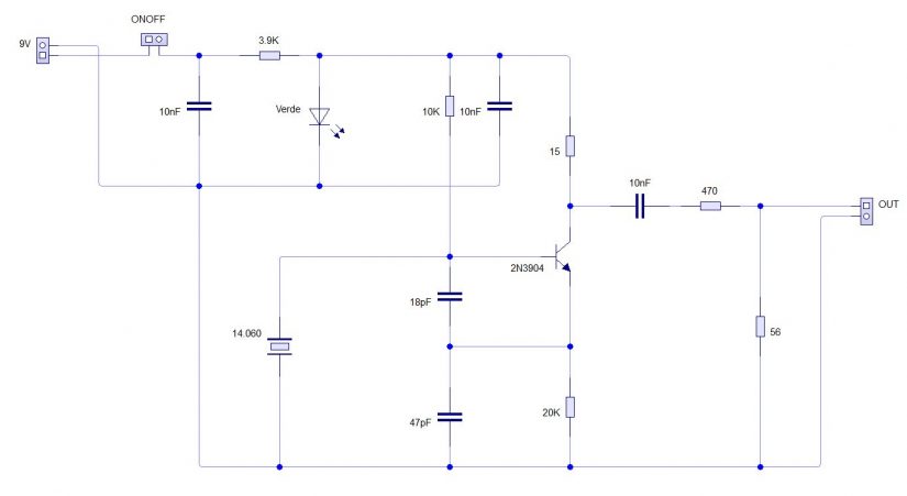 S9 Generator Circuit IZ0HCC