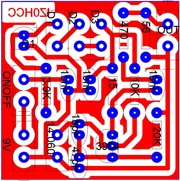 S9 Generator Layout IZ0HCC