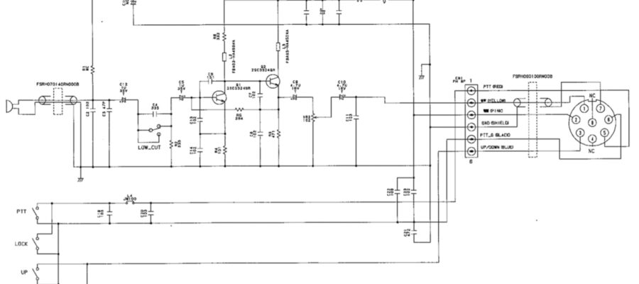 Icom SM-50 Schematic IZ0HCC